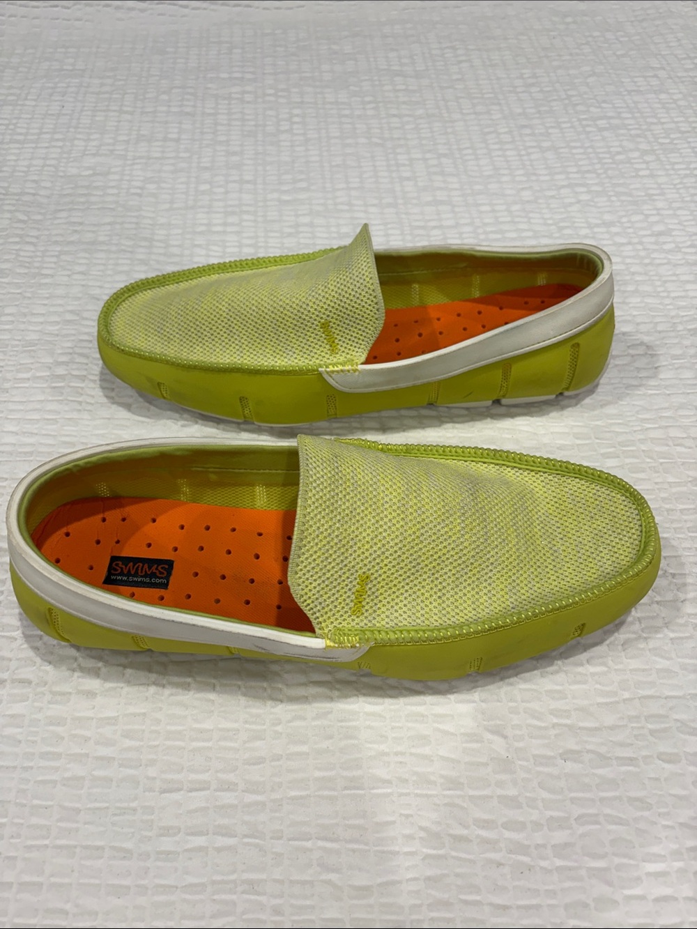 SWIMS Men’s Lime Green Water Friendly Loafers
Size 13